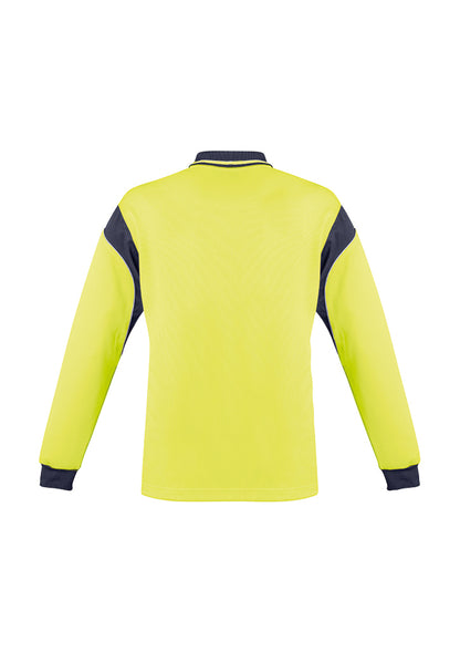 Syzmik Aztec HiVis Microfibre Long Sleeve Polo - ZH249