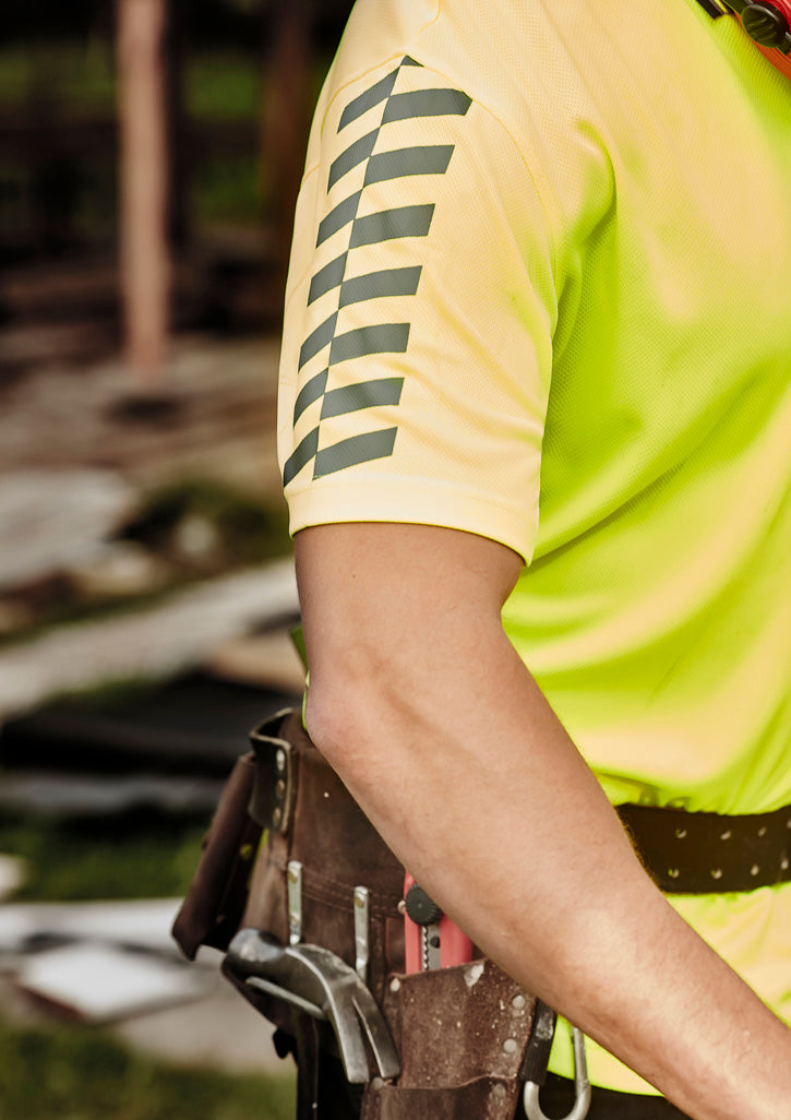 Syzmik Komodo HiVis Microfibre Short Sleeve Polo - ZH320