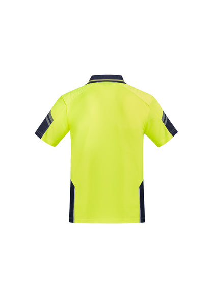 Syzmik Squad HiVis Reinforced Shoulder Short Sleeve Polo - ZH465