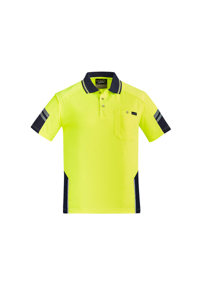 Syzmik Squad HiVis Reinforced Shoulder Short Sleeve Polo - ZH465