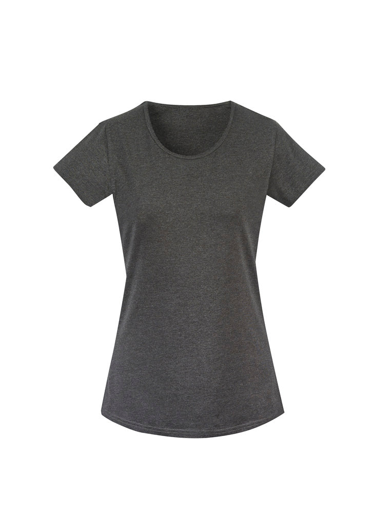 BUNDLE BUYS - 3 x Syzmik Ladies Streetworx Modern Fit Cotton Tee - ZH735