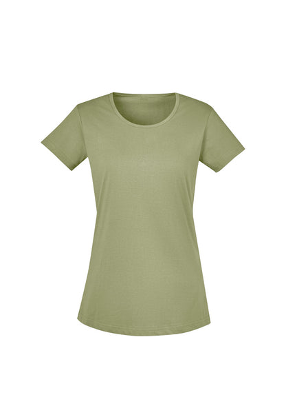 BUNDLE BUYS - 3 x Syzmik Ladies Streetworx Modern Fit Cotton Tee - ZH735