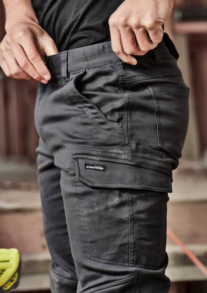 Syzmik Men's Streekworx Stretch Waist Comfort Pant - Khaki