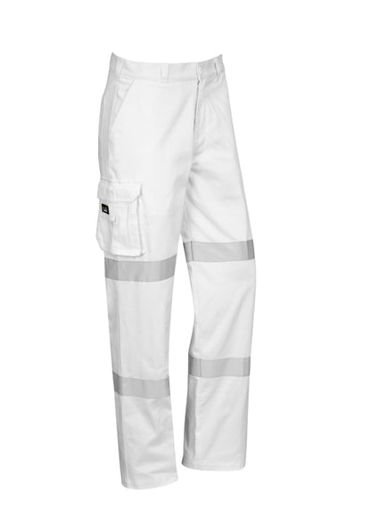 Syzmik Men's Bio Motion Night White Taped Pant - ZP590