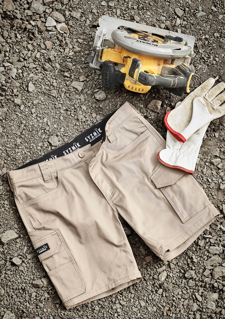 Syzmik Men's Essential Stretch Cargo Short - ZS235