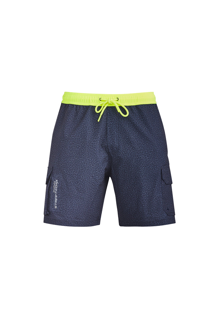 Syzmik Men's Streetworx Stretch Work Board Short - ZS240