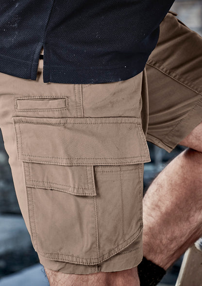 Syzmik Men's Streetworx Cruved Cargo Short - ZS360
