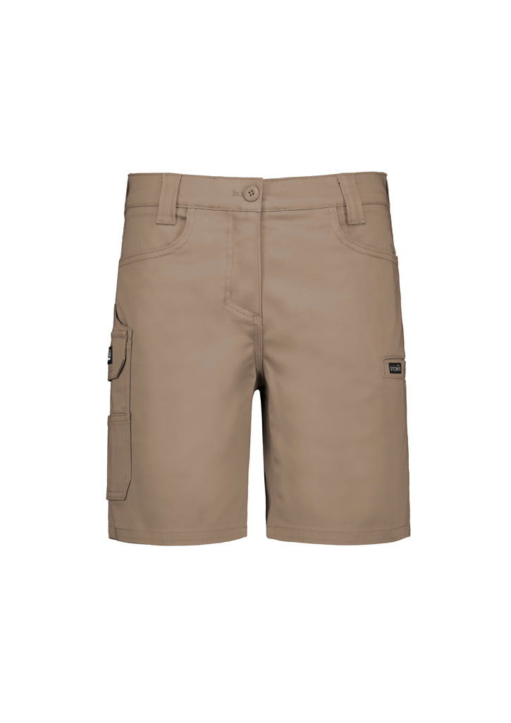 Syzmik Women's Essential Stretch Cargo Short - ZS735