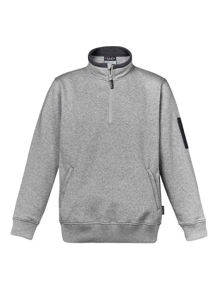 Syzmik Men's 1/4 Zip Brushed Fleece Jumper - ZT366