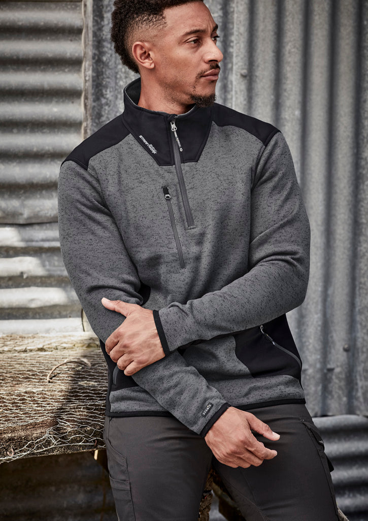 Syzmik Unisex Streetworx Reinforced 1/4 Zip Pullover - ZT380