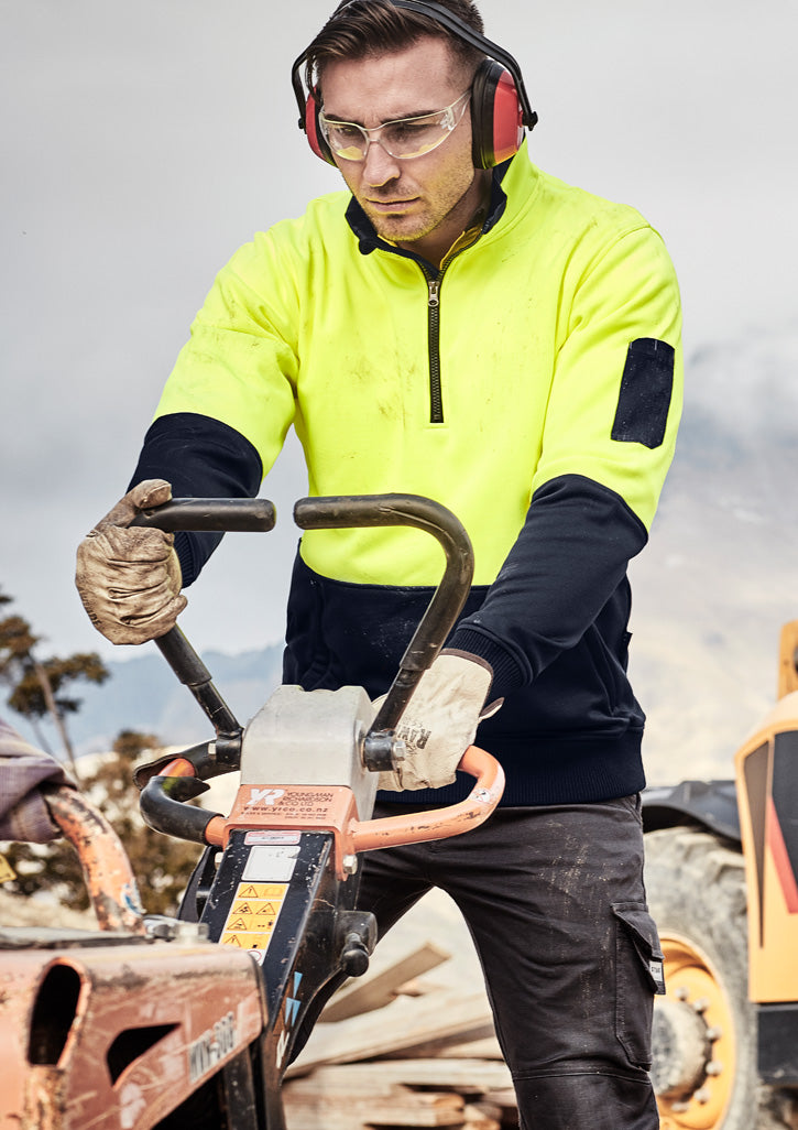 Syzmik Unisex HiVis 1/4 Zip Pullover - ZT476