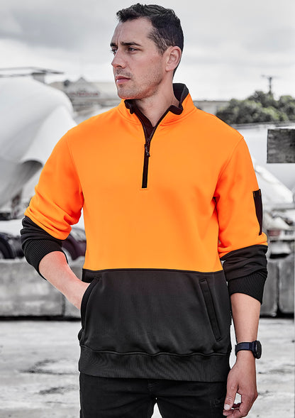 Syzmik Unisex HiVis 1/4 Zip Pullover - ZT476
