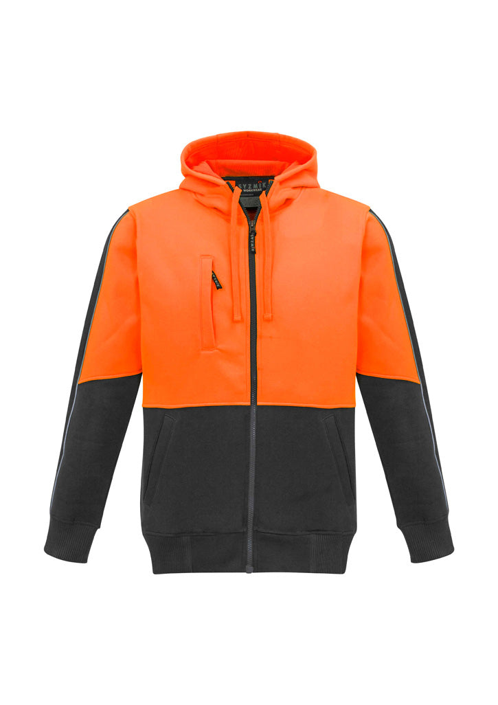 Syzmik Unisex HiVis Full Zip Hoodie - ZT485