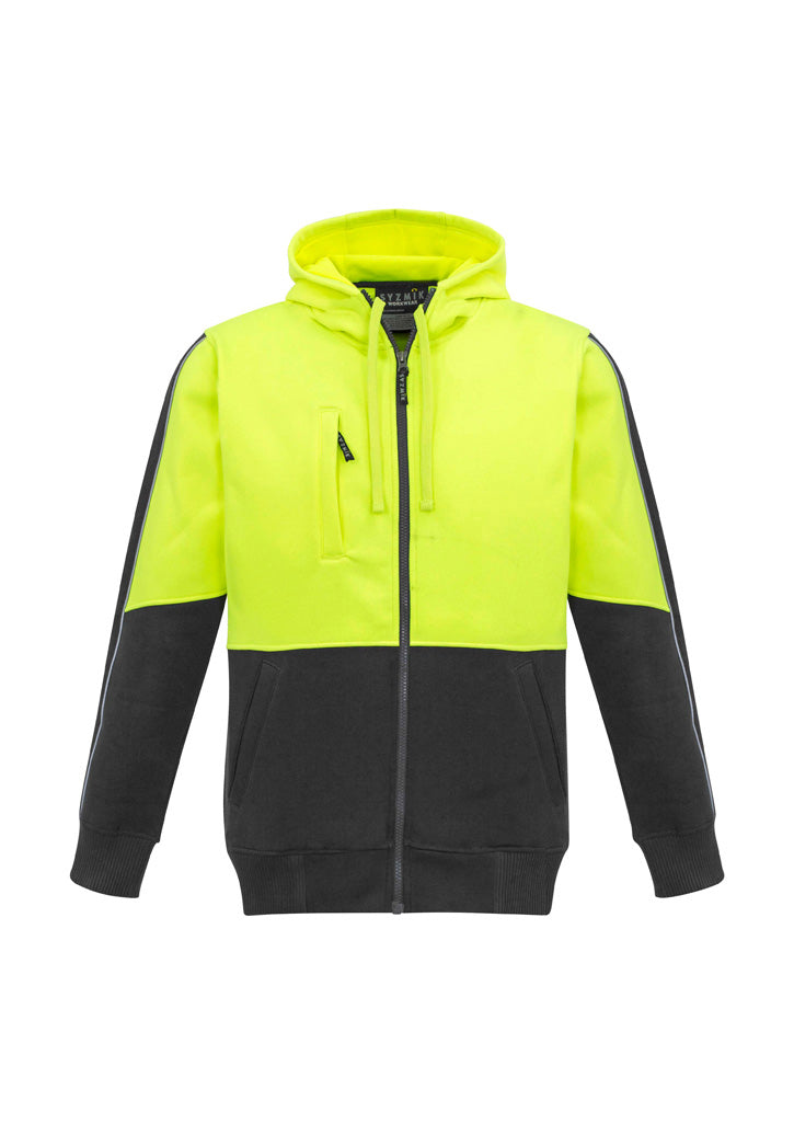 Syzmik Unisex HiVis Full Zip Hoodie - ZT485