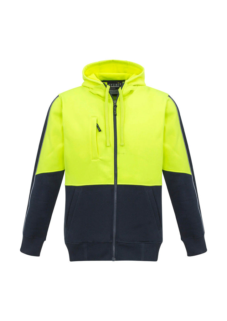 Syzmik Unisex HiVis Full Zip Hoodie - ZT485