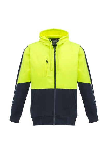 Syzmik Unisex HiVis Full Zip Hoodie - ZT485