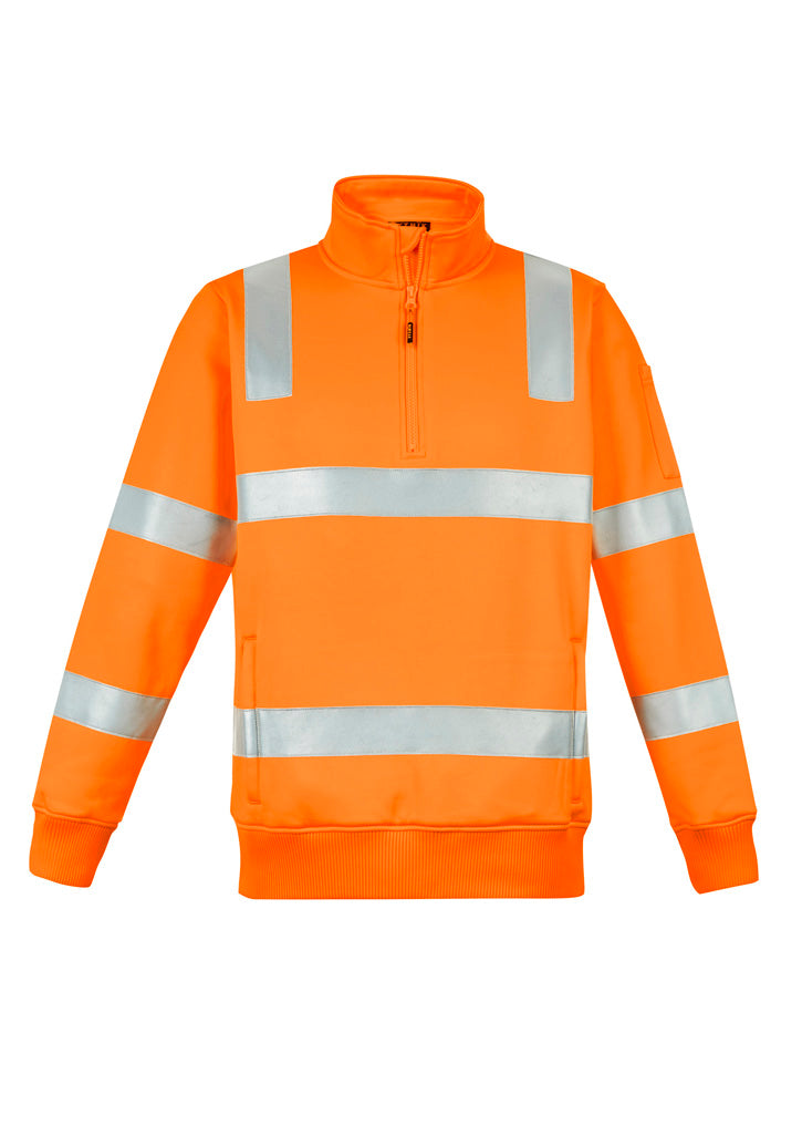 Syzmik Unisex HiVis Vic Rail 1/4 Zip Pullover