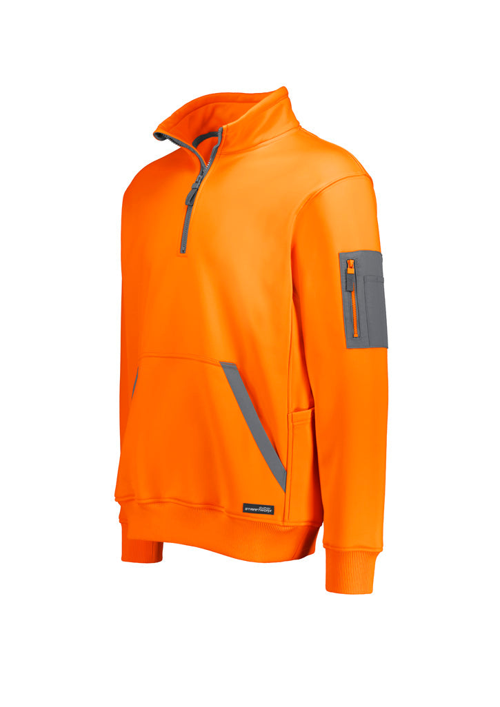 Syzmik Unisex HiVis Water Resistant 1/4 Zip Pullover - ZT665