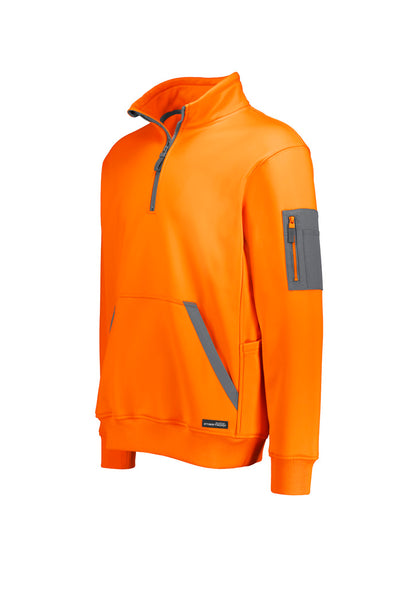 Syzmik Unisex HiVis Water Resistant 1/4 Zip Pullover - ZT665