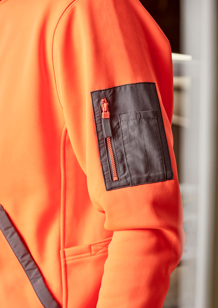 Syzmik Unisex HiVis Water Resistant Hoodie - ZT667