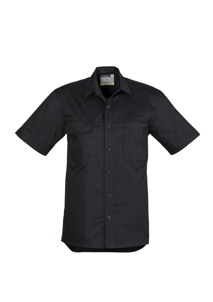Syzmik Men's Lightweight Tradie Short Sleeve Shirt - ZW120