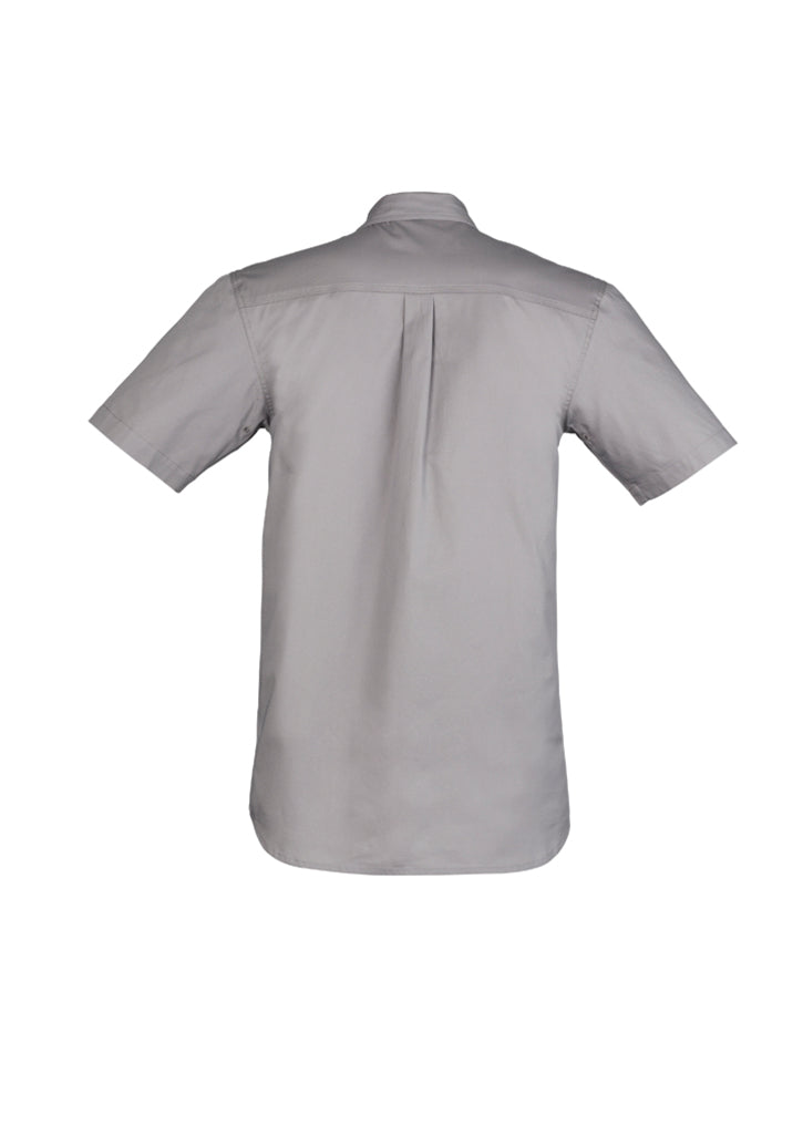 Syzmik Men's Lightweight Tradie Short Sleeve Shirt - ZW120