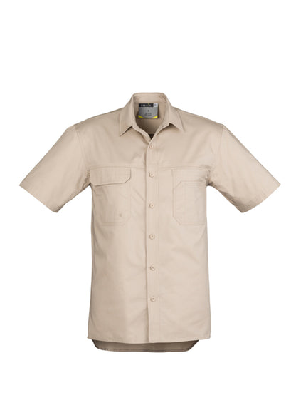 Syzmik Men's Lightweight Tradie Short Sleeve Shirt - ZW120