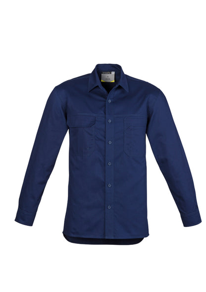 Syzmik Men's Lightweight Tradie Long Sleeve Shirt - ZW121