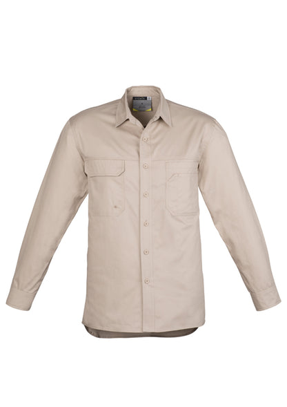 Syzmik Men's Lightweight Tradie Long Sleeve Shirt - ZW121