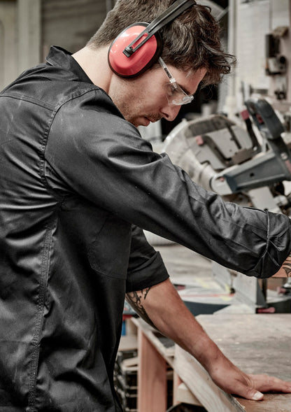 Syzmik Men's Lightweight Tradie Long Sleeve Shirt - ZW121