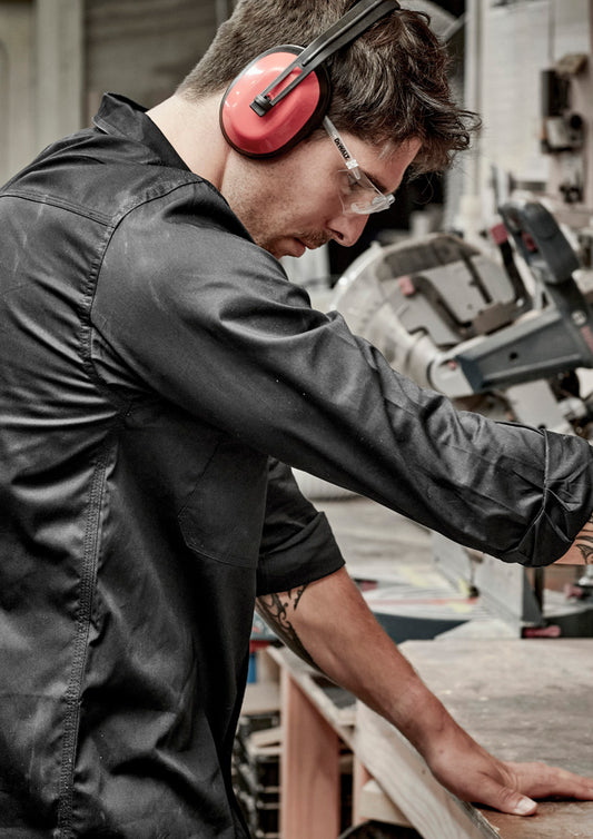 Syzmik Men's Lightweight Tradie Long Sleeve Shirt - ZW121