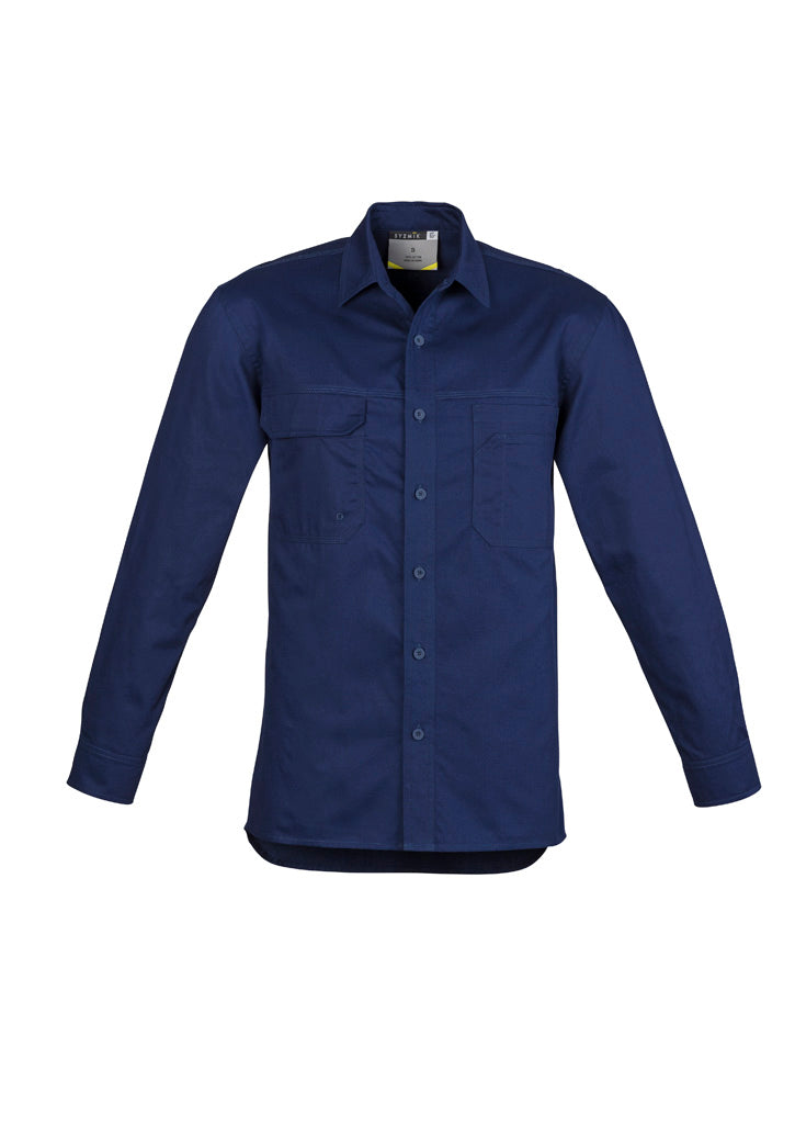 BUNDLE BUYS - 2 x Syzmik Tradie Lightweight Long Sleeve Shirt - ZW121