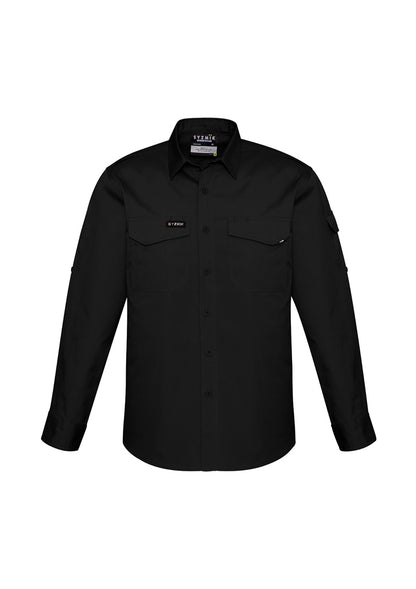 Syzmik Men's Rugged Cooling Ripstop Long Sleeve Shirt - ZW400