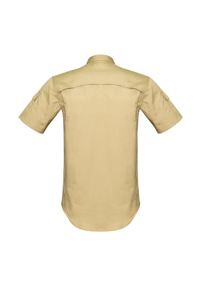 Syzmik Men's Rugged Cooling Ripstop Short Sleeve Shirt - ZW405