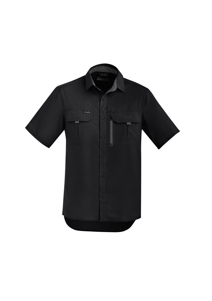 Syzmik Men's Outdoor Ripstop Short Sleeve Shirt - ZW465
