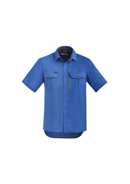 Syzmik Men's Outdoor Ripstop Short Sleeve Shirt - ZW465