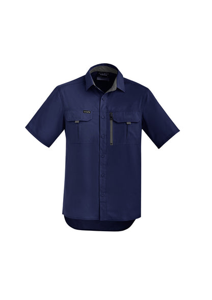 Syzmik Men's Outdoor Ripstop Short Sleeve Shirt - ZW465