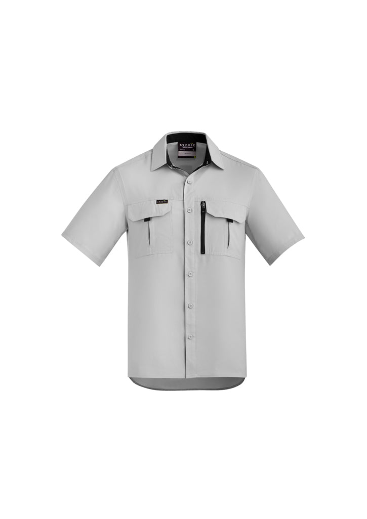 Syzmik Men's Outdoor Ripstop Short Sleeve Shirt - ZW465