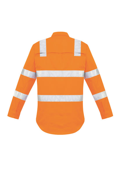 Syzmik Men's Bio Motion VIC Rail Long Sleeve Shirt