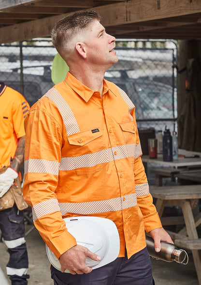 Syzmik Men's VIC Rail Shirt with Segmented Tape
