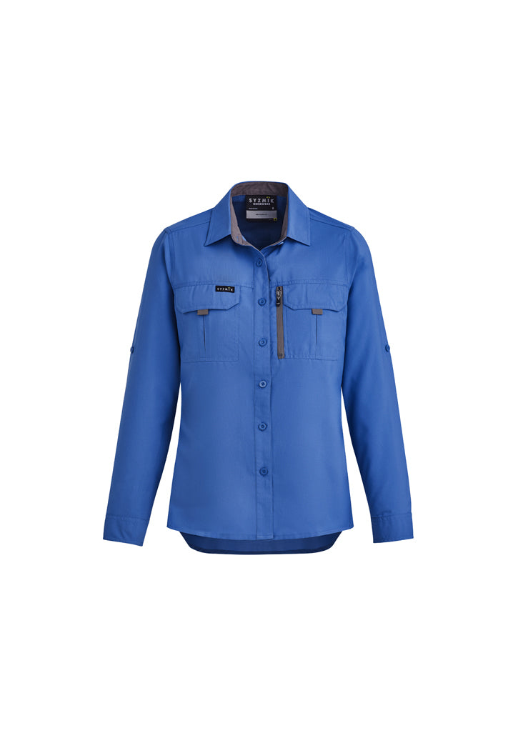 Syzmik Women's Outdoor Ripstop Long Sleeve Shirt - ZW760