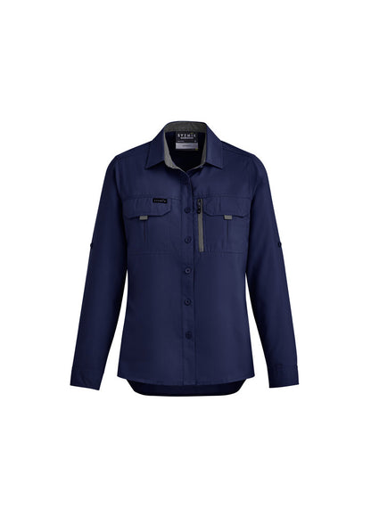 Syzmik Women's Outdoor Ripstop Long Sleeve Shirt - ZW760