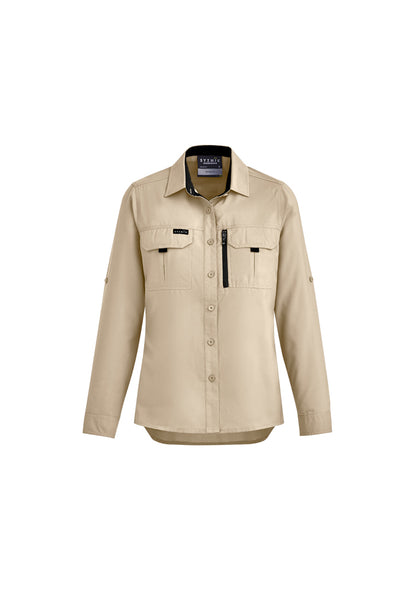 Syzmik Women's Outdoor Ripstop Long Sleeve Shirt - ZW760
