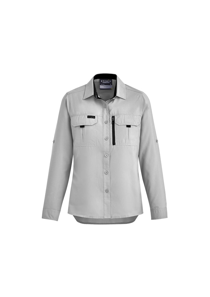 Syzmik Women's Outdoor Ripstop Long Sleeve Shirt - ZW760