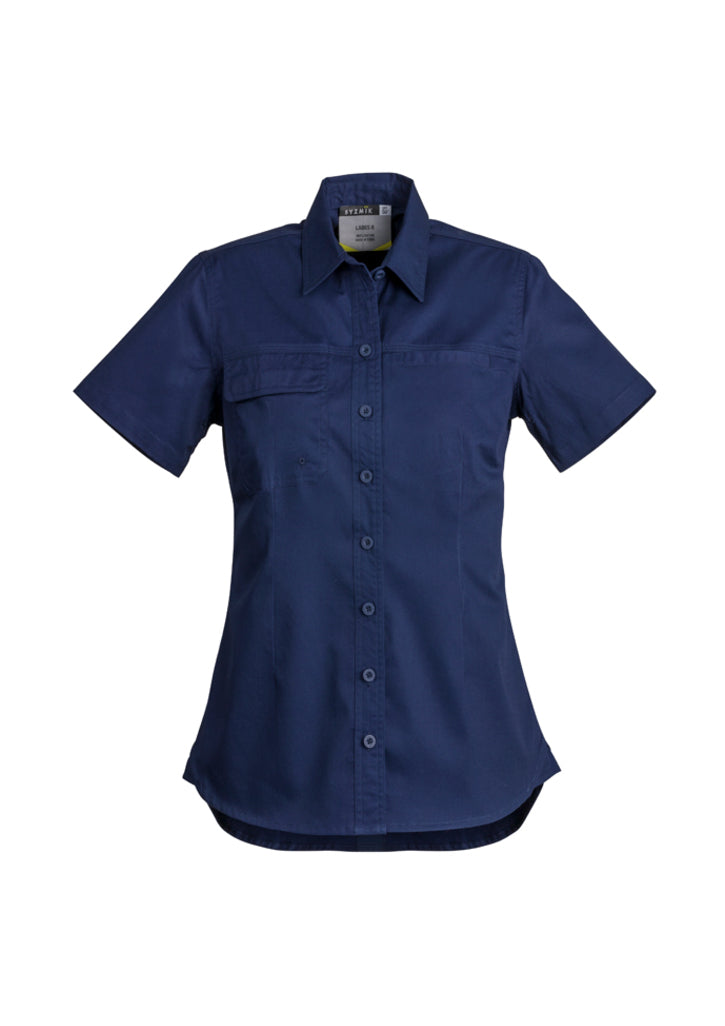 Syzmik Ladies Lightweight Tradie Short Sleeve Shirt - ZWL120