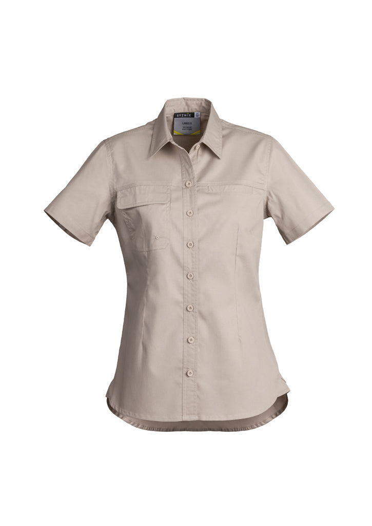 Syzmik Ladies Lightweight Tradie Short Sleeve Shirt - ZWL120