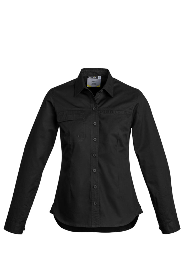 Syzmik Ladies Lightweight Tradie Long Sleeve Shirt - ZWL121