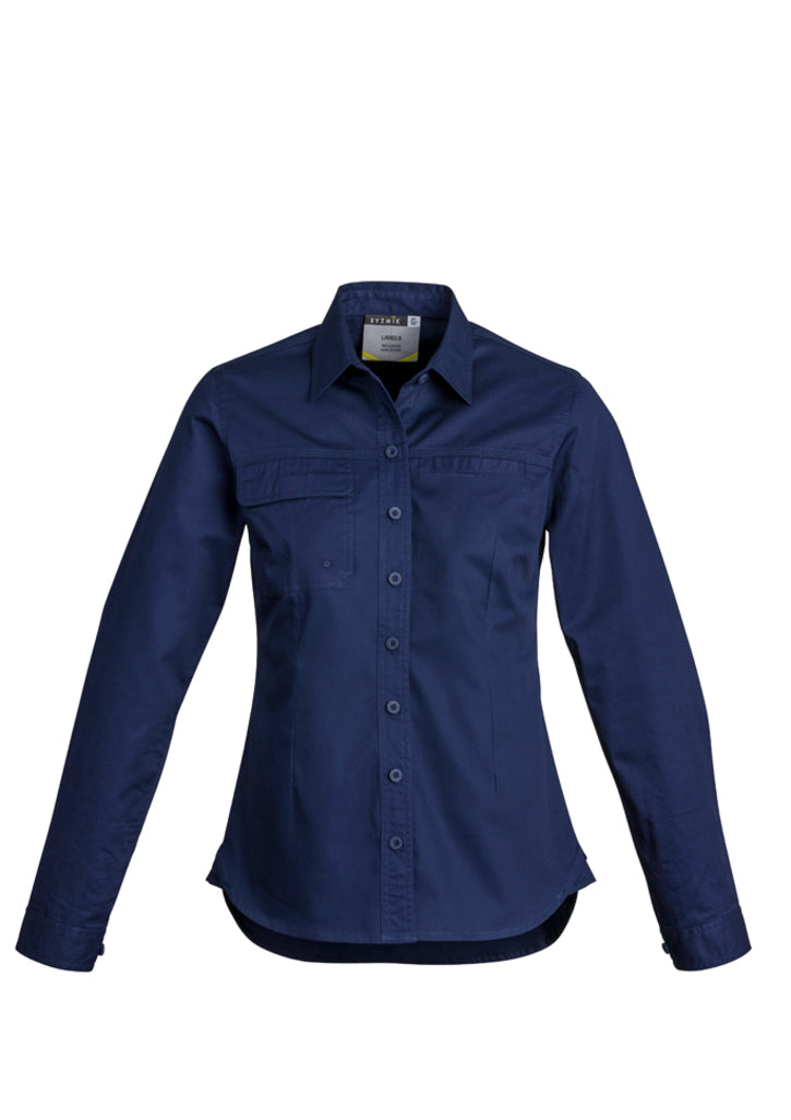 Syzmik Ladies Lightweight Tradie Long Sleeve Shirt - ZWL121
