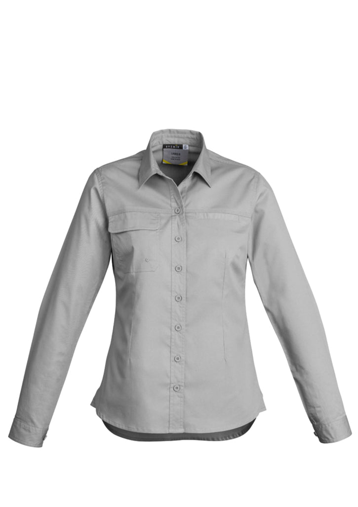 Syzmik Ladies Lightweight Tradie Long Sleeve Shirt - ZWL121
