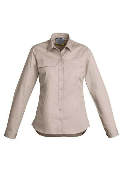 BUNDLE BUYS - 2 x Syzmik Ladies Tradie Lightweight Long Sleeve Shirt - ZWL121